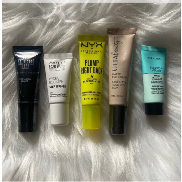 Makeup Primer Minis Bundle; NYX Make Up For Ever Ulta Sephora & More‎ - Picture 1 of 5